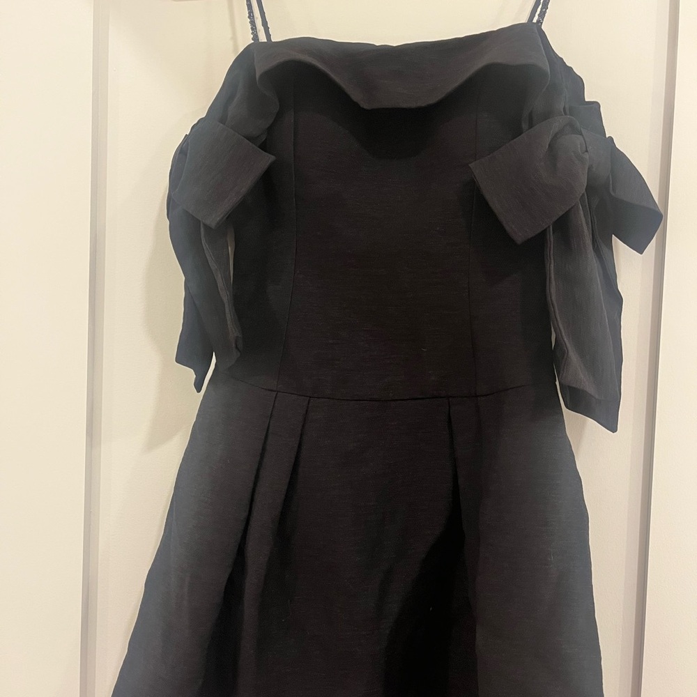 Elegant Black Off-Shoulder Dress